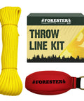 Pro Arborist Throw Line Kit with 150 ft throw rope and throw bag weight, multi use for tree climbing, felling, pruning.