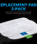 Three Ply Microfiber Floor Pad Replacement Refill For Steam Mops M2R And M4S Ultra Dry Sanitizing Cleaners Moisture Control Liner