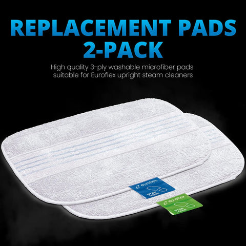 Three Ply Microfiber Floor Pad Replacement Refill For Steam Mops M2R And M4S Ultra Dry Sanitizing Cleaners Moisture Control Liner