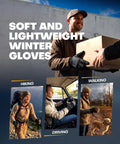 3M Thinsulate Winter Gloves for Men and Women used for hiking, driving, walking with dog in cold weather