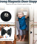Magnetic Door Catch For RV Camper Caravan Motorhome And Boat, Heavy Duty Door Holder With Dual Fixing Mount, child on RV door