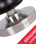 Luxhaus 53mm Calibrated Coffee Tamper With Spring Loaded 100 Percent Flat Stainless Steel Base For Espresso Machines