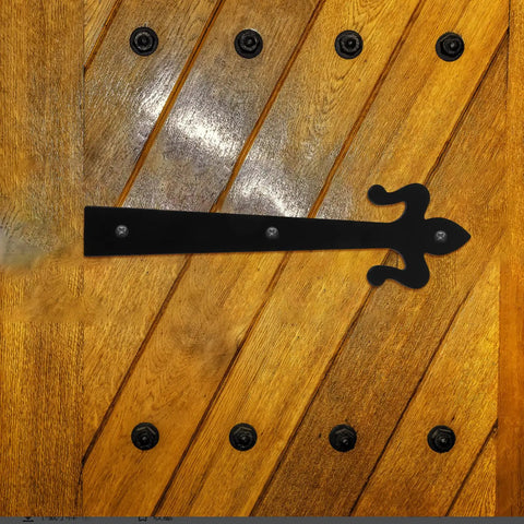 8 Inch Weld On Garage Door Hinges Detachable Slip Joint Metal Hinges For Wood Barn Doors Gates And Cabinets black finish on door