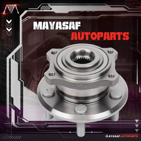 Rear Wheel Hub And Bearing Assembly For 5 Lug Cars Fits Chrysler 300 2005 2009 Dodge Charger 2006 2008 2009 Magnum 2005 2008 With 27 Spline Direct Fit Replacement 512301