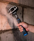 Using Drilling And Crack Hammer 3 Lb Small Sledge One Piece Forged Steel Construction Tool against concrete wall