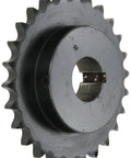 Drop In Ready Single Strand Roller Chain Sprocket For ANSI No 60 Chains with clean 1 5/8 finished bore and hardened steel teeth