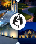 Low Voltage Landscape Lighting Wire Connector Kit For 10/12/14/16/18 Gauge, Waterproof Quick Connectors, used in garden lighting.