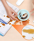 Colorful A4 Zipper Mesh Document Pouches 24 Pack Set In 10 Colors Waterproof Storage Bags resisting coffee spill on documents