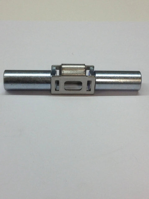 Heavy Duty Black Replacement Plunger And Snug Snap Lock Clip Set For Standby Generator Model 0C2237 metal component shown from the front.