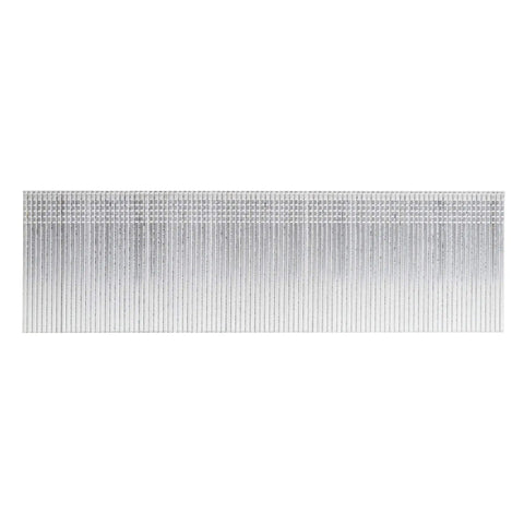 Top Shelf One And A Half Inch Eighteen Gauge Brad Nails In A Full Thousand Count Steel Pin Pack close-up view of steel pins for upholstery and crafts