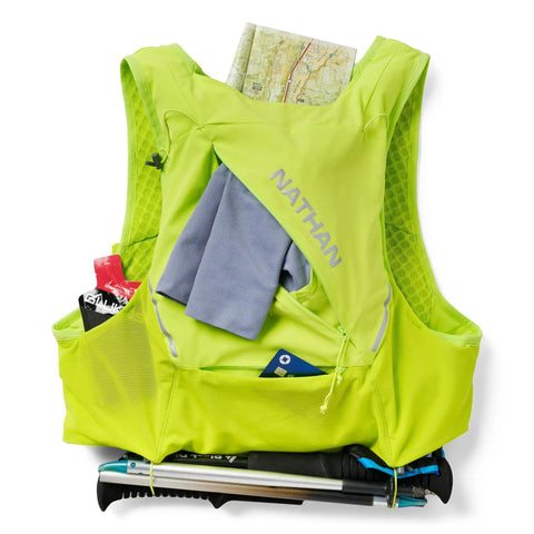 12L Hydration Vest For Runners And Hikers With Quick Fit Adjustments And Breathable Mesh 1.6L Insulated Bladder Ultra Lightweight Build