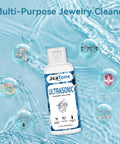Premium Ultrasonic Cleaner Juice For Bling Glasses And Sensitive Finds Wakes Up Muted Gems By Erasing Stain And Odor in 50ml bottle.