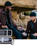 Hard Travel Power Bank Case For Anker USB C Portable Chargers 737 735 736 717 with half mesh cable pocket outdoors