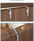 Heavy Duty Over The Door Storage Organizer With Five Tier Shelves For Bedroom Pantry Bathroom showing chrome hook fitting on door.