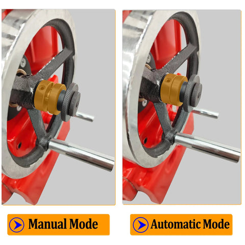 220V Cylinder Boring And Honing Machine For Auto Repair showing manual and automatic mode controls
