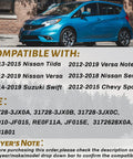 Transmission Filter And Oil Pan Gasket Kit For Nissan Tiida Versa Note Sentra Suzuki Swift And Chevy Spark Replacement OE 31728 3JX0A vehicle compatibility list