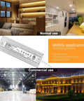 Rock Solid 300W 12V Led Driver Power Supply IP67 Waterproof in normal and commercial settings for outdoor landscape lighting.