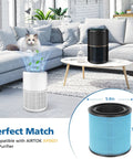 Replacement Filters For Air Purifier AP0601 4 In 1 Main Filter With High Efficiency Activated Carbon AP0601 RF Compatible 4 Pack