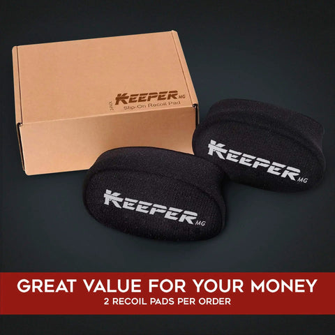 Gel Recoil Pad For Shotguns And Rifles, Slip On Visco Elastic Gel Stock Pad Reducing Kick, Compatible With Winchester Remington