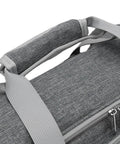 Close-up of handle on Heavy Duty Canvas Carrying Case for Cutting Machines, Big Capacity Portable Padded Storage Bag