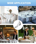 Heavy Duty Stainless Steel Tablecloth Clips 12 Pack Windproof Tablecloth Holders for Outdoor Tables ideal for restaurants parties weddings and camping rust resistant clips