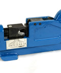 Rugged Dieless Lug Crimp Tool For 8 AWG To 4/0 Cables QuickAdjust Battery And Welder Lugs No Die Needed Blue Finish