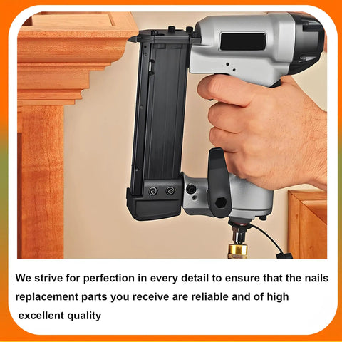 Person using a CN70 coil nailer with CN31563 CN31564 piston bumper set for reliable performance and durable quality.