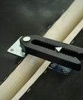 Heavy Duty Steel Couch Clamps Keep Your Section Locked Down Adjustable Non Slip Sofa Connectors close-up of clamp attachment.