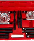 Five Ton Capacity Bar Type Puller And Bearing Separator Set With Molded Storage Case Includes Two Inch And Three Inch Bearing Separators