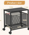 Under Desk Storage Organizer With Drawer Rolling File Cabinet Adjustable Tabletop Double Tier Industrial Shelves On Fixed Feet Wheels Sofa Side Table For Home And Office Black dimensions