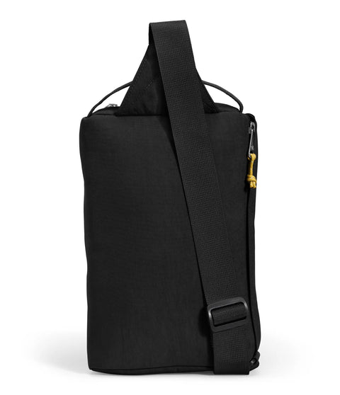 Berkeley Field Bag Water Repellent Finish Vintage Style Travel Essential Sling with adjustable strap showing back view