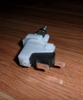 Rugged Pro Grade Heavy Duty Air Foot Pedal Pressure Switch For Drain Cleaning Machines with two pole spade terminals