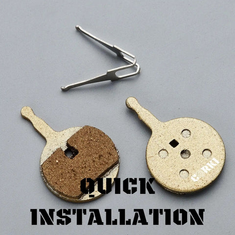Four Pairs Bicycle Disc Brake Pads For Mechanical BB5 With Resin Semi-Metallic And Sintered Metal Options Quick Install
