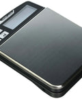 Front view of IBalance i500 Digital Kitchen Scale With 500g Capacity 0.1g Precision Large Backlit Display Stainless Steel Bowl Advanced Parts Counting AC Adapter Included SCM500