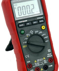 Auto Range Digital Multimeter With NCV, Backlit LCD, Beast-Mode Readouts, Pro-Grade Features, showing dial and display