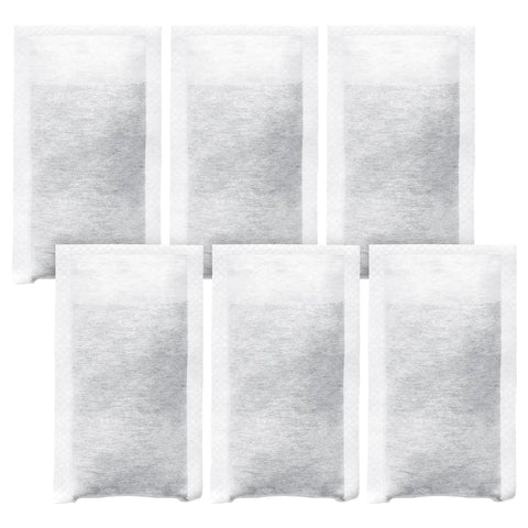 Six Replacement Filters For Refillable Water Filtration System, Fits Refillable Shell, Each Lasts Two Months, Leak Free