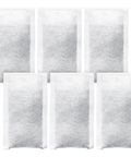 Six Replacement Filters For Refillable Water Filtration System, Fits Refillable Shell, Each Lasts Two Months, front view