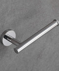 Polished Chrome Toilet Paper Holder And Towel Ring Bathroom Accessories Set For Modern Powder Room Dope Sturdy Build Durable SUS304 Stainless Steel