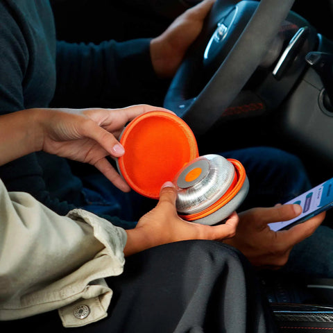 V16 Approved Led Emergency Warning Beacon Offering Knockout Night Visibility With Rock Solid Magnetic Base And No Sweat Gps Sync Includes Companion App And Loaded Sim Kit Plus Durable Carry Bag For Serious Roadside Backup