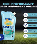 Ballast Gel For Basketball Hoops And Sign Bases, 16 oz bag, super absorbent polymer, replaces sand or water, eco-friendly features