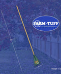 Heavy Duty 8 Inch Garden Rake With A 48 Inch Hardwood Handle For Shrubs And Flower Beds Compact Rake For Tight Spaces And Precise Yard Cleanup