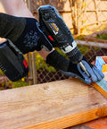 Atlas 370B Nitrile Work Gloves With Breathable High Dexterity Grip For Landscaping Gardening And Assembly General Purpose Black Medium 12 Pack Ergonomic Comfort Molded For Natural Hand Shape Delicate Component Handling, drilling wood