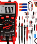 6000 Counts Digital Multimeter Auto Ranging TRMS With AC DC Voltage And Current, probes, leads, accessories included
