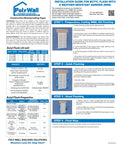 Installation guide for Beefy Butyl Window Flashing Tape 4 Inch By 100 Foot Waterproof Self Adhering Self Sealing