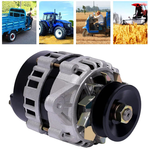 2000W Brushless Permanent Magnet Generator With Single Wheel For Agriculture 24V Low Noise And High Efficiency 4500 RPM Operation