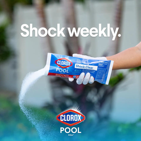 Drop This Pool Shock For An Instant Glow Up To Crystal Clear Water For A Swim Ready Splash In Just 15 Minutes Slams Bacteria And Wipes Out Cloudy Mess Vinyl Friendly 6 Pack.