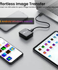 Pocket Sized Thermal Camera With Touchscreen No App Needed 80x60 Infrared Imager for home inspection connected to devices