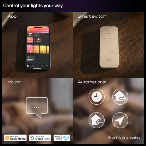 Top Shelf Smart Recessed Led Ceiling Light With Sleek Slim Downlight Providing Full Spectrum Daylight Tuning And Smooth Flush Fit Design For Quick Install and Rock Solid Ambient Glow displayed with smart switch and app.