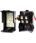 Open view of Beefed-Up Pressure Switch For Air Compressor 95-125 Psi Heavy Duty 20 Amp 4-Port Manifold With Quarter Inch NPT Female PS10-4H1