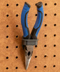 16 Piece Pliers And Drivers Pegboard Hook Set With Heavy Duty Hooks And Screwdriver Rings for garage-ready no wobble tool organization.